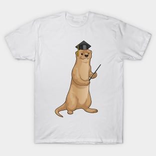 Otter Professor Cylinder T-Shirt